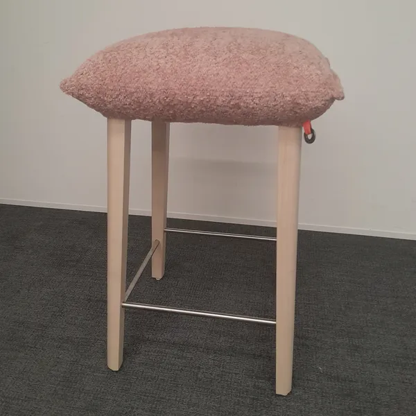 Barhocker Soft (Rosa & Eiche hell)