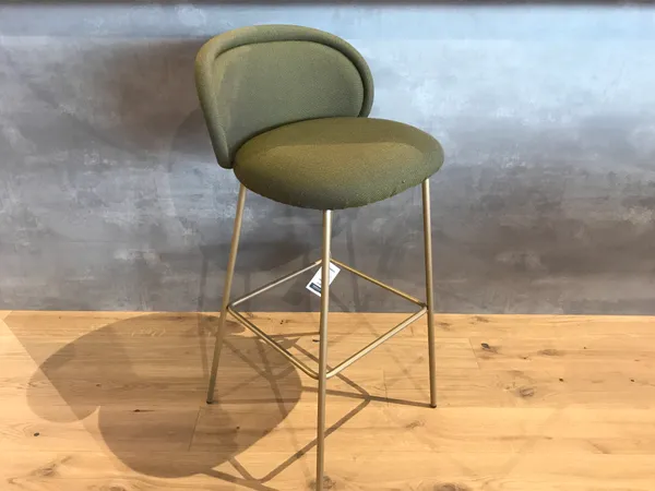ONA BARSTOOL Barstuhl mit Rückenlehne von freifrau
