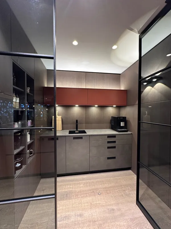 LAIMER Back-Kitchen EWE "Concreto/Colora"