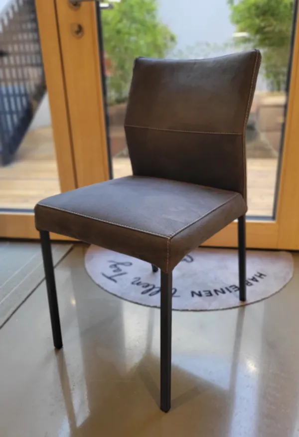 LENNOX Stuhl, Edelstahl, steel