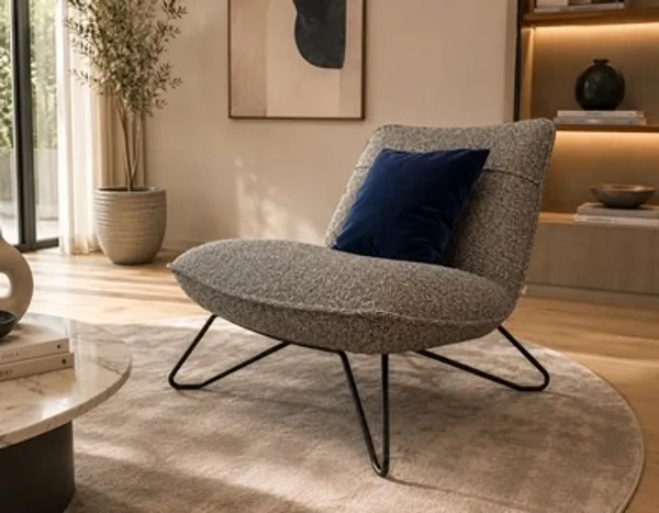 ROLF BENZ Sessel ohne Hocker 394