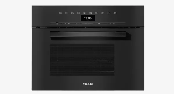 MIELE Dampfgarer mit Mikrowelle DGM 7440 in Obsidianschwarz