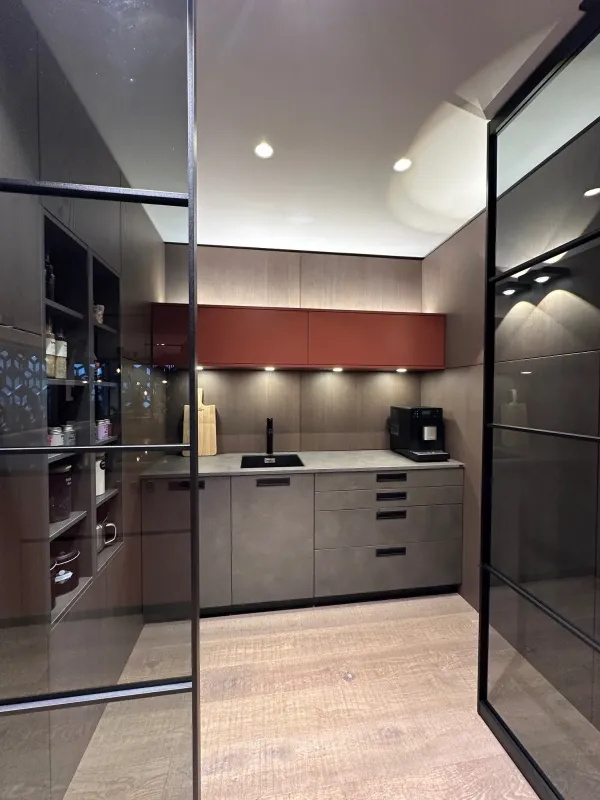 LAIMER Back-Kitchen EWE "Concreto/Colora"